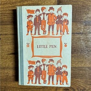Little Men • by Louisa May Alcott • Hardcover Book • Doubleday Publishing